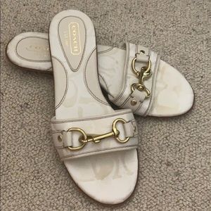 Never worn Coach Flats